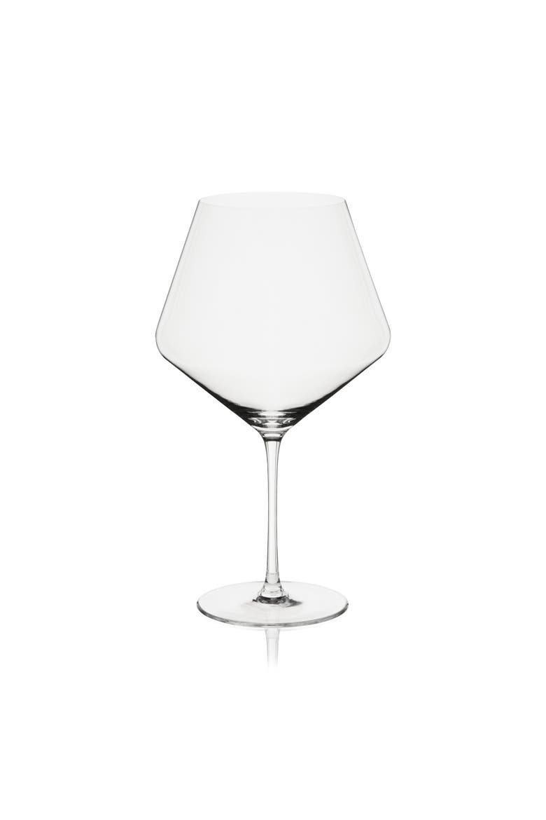 Reserve Liminal Burgundy Wine Glass, Alternate, color, Clear