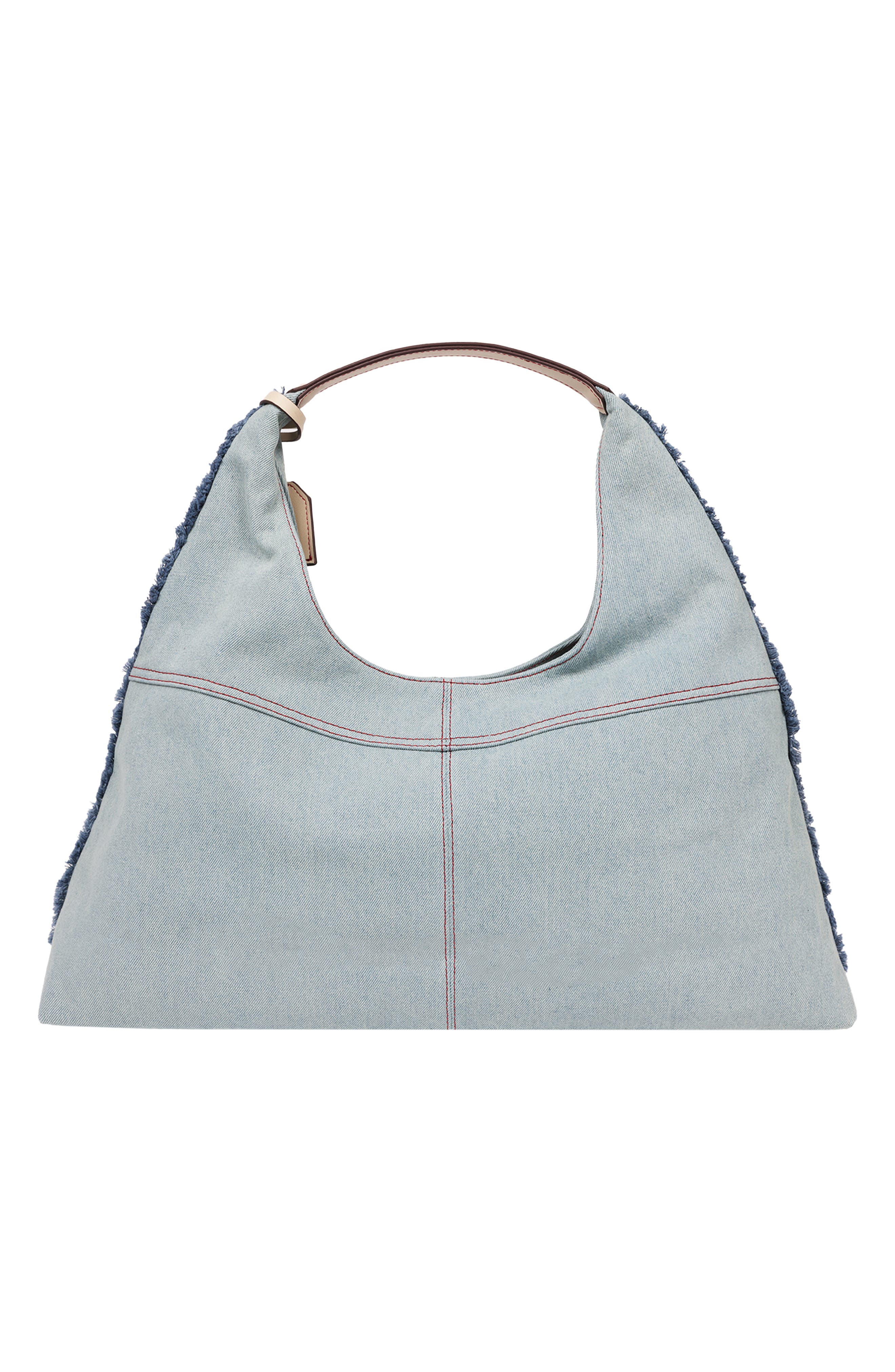 True Religion Arden Contrast Stitch Hobo Bag, Alternate, color, 