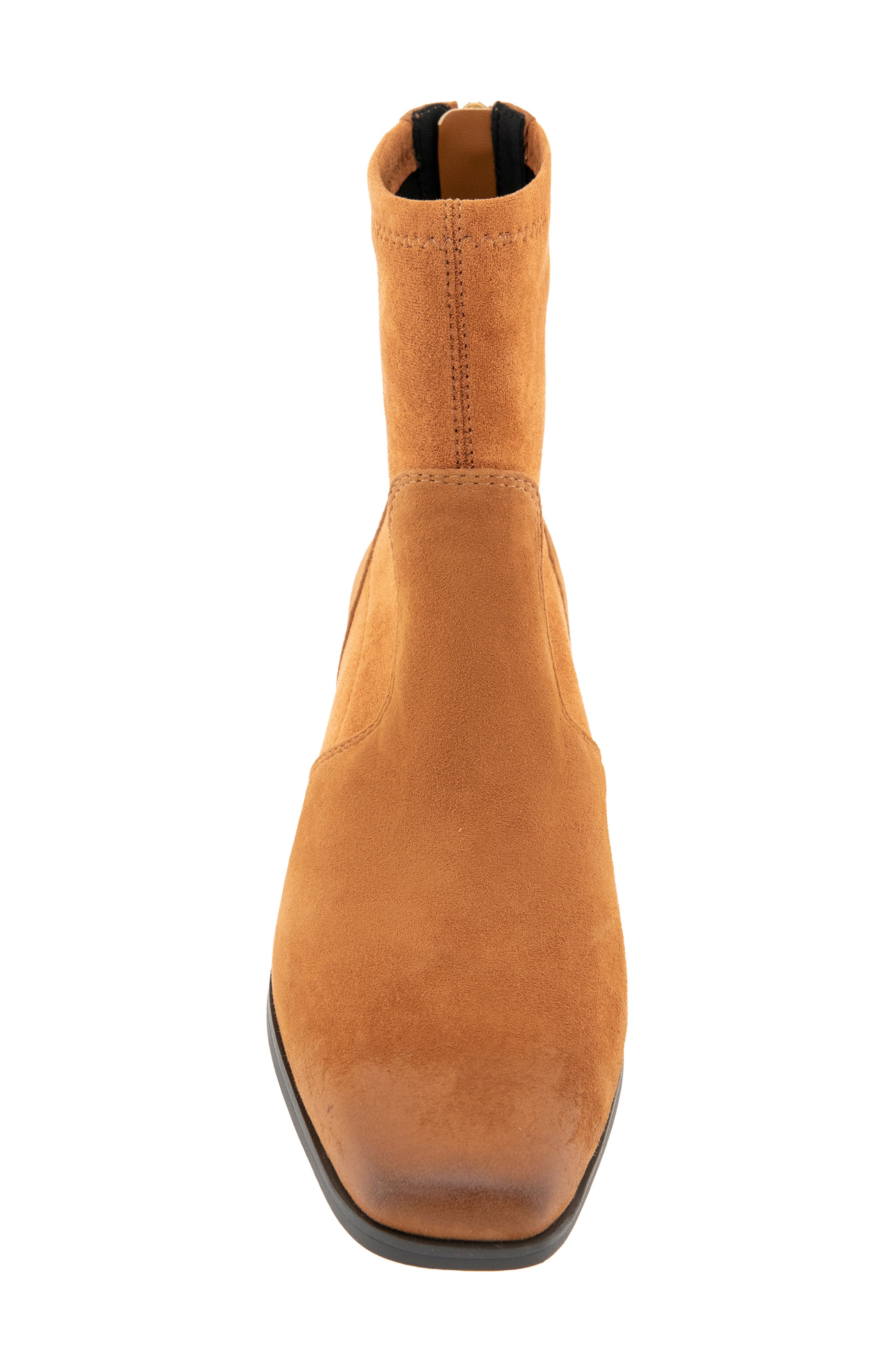 Sheri Bootie, Alternate, color, SPICE SUEDE