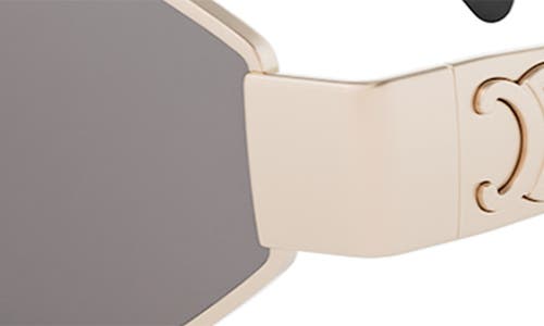 Celine Triomphe 54mm Geometric Sunglasses In Gray