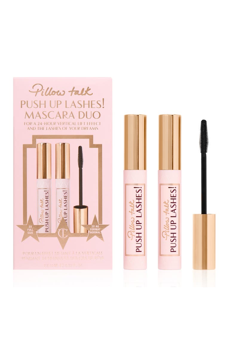 Pillow Talk Push Up Lashes! Mascara Duo (Nordstrom Exclusive) $58 Value, Alternate, color, NO COLOR