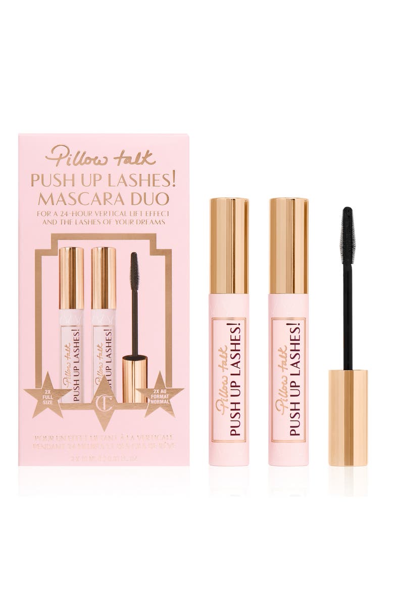 Charlotte Tilbury Pillow Talk Push Up Lashes! Mascara Duo (Nordstrom Exclusive) $58 Value, Alternate, color, 