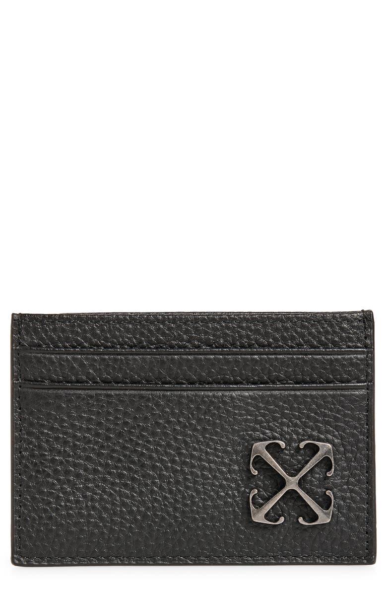 Off-White Classic Card Case, Main, color, Black