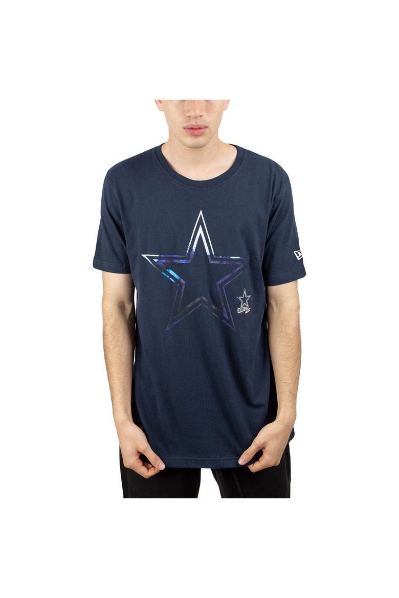 Men's New Era Navy Dallas Cowboys Sideline T-Shirt, Main, color, Navy
