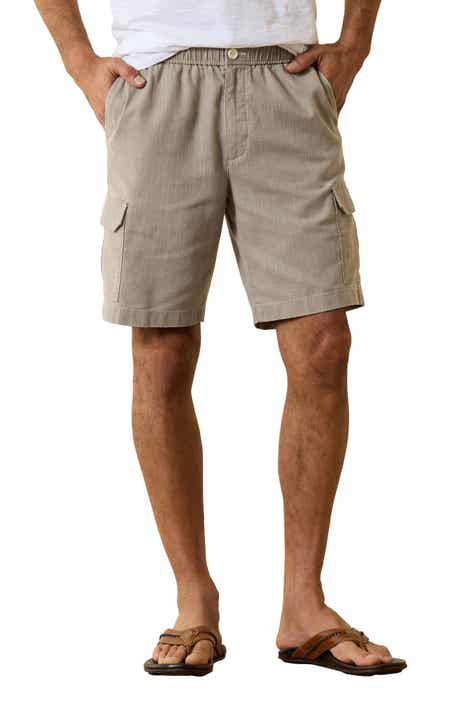 Tommy Bahama Linen in the Dream Stretch Cotton & Linen Flat Front Shorts