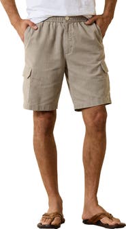 Tommy Bahama Linen in the Dream Stretch Cotton & Linen Flat Front Shorts