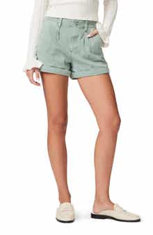 PAIGE Brooklyn High Waist Utility Shorts