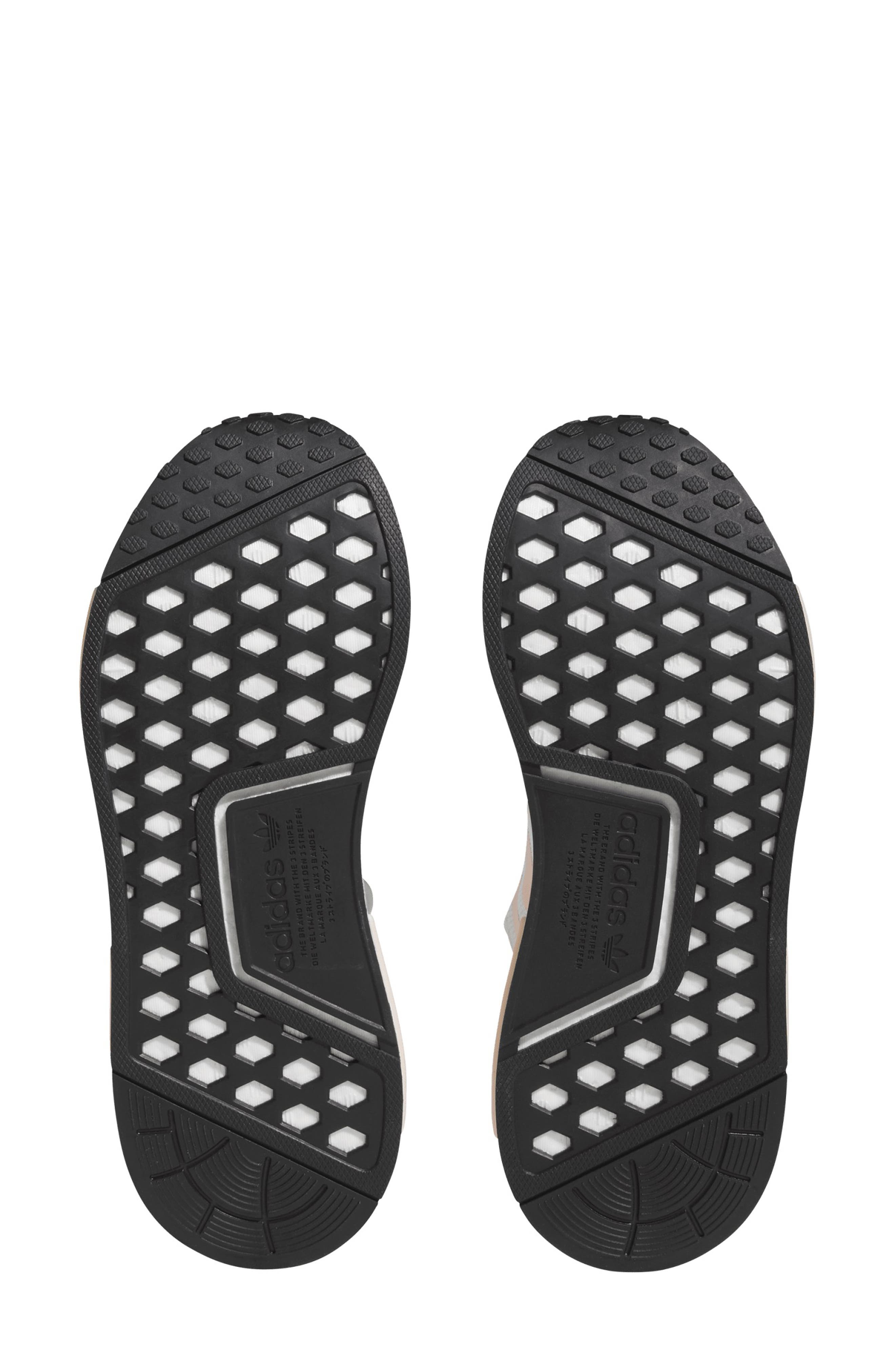 adidas NMD R1 Running Sneaker, Alternate, color, Ftwr White/ Wonder Quartz