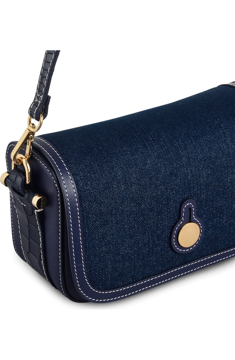 Radley Bathurst Mews - Indigo Small Flapover Crossbody Bag, Alternate, color, Evenfall