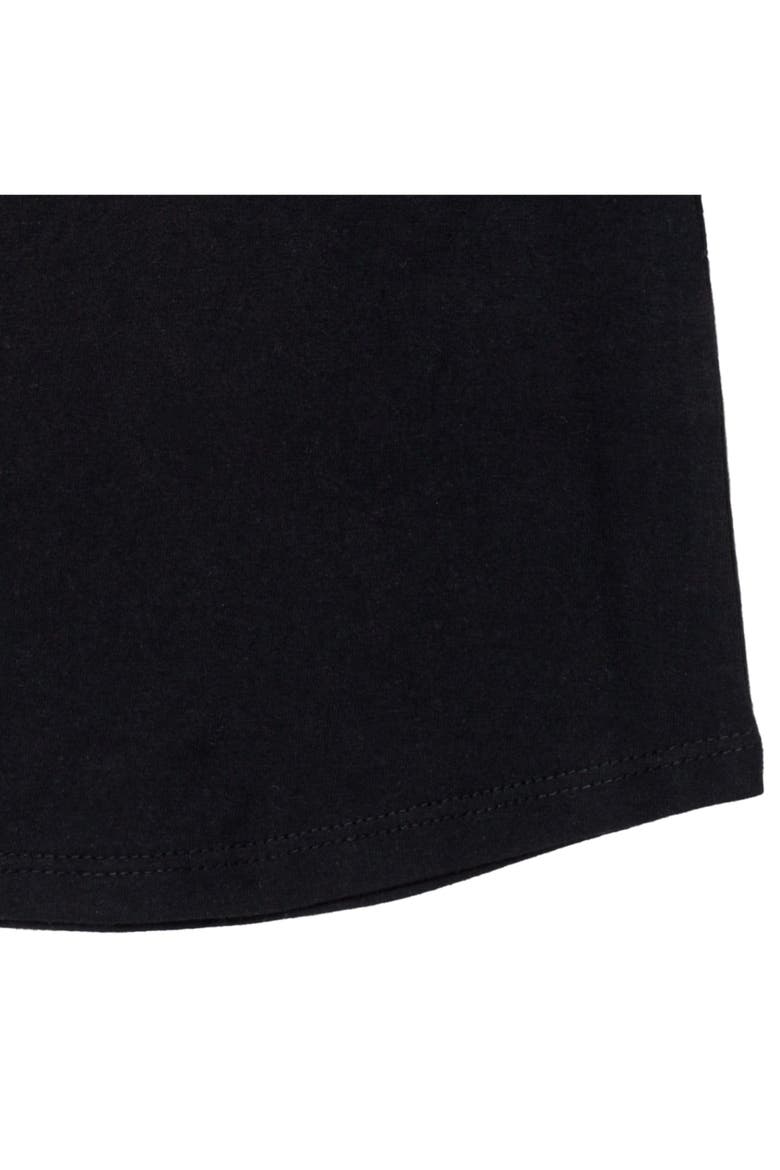 Short Sleeve T-Shirt, Alternate, color, Black Pink Logo
