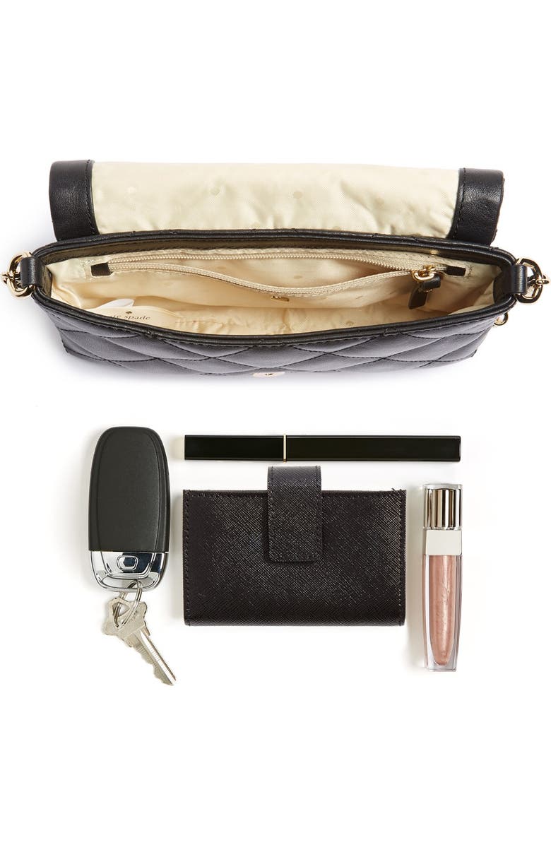 Kate Spade New York 'emerson place - julee' quilted leather crossbody bag, Alternate, color,