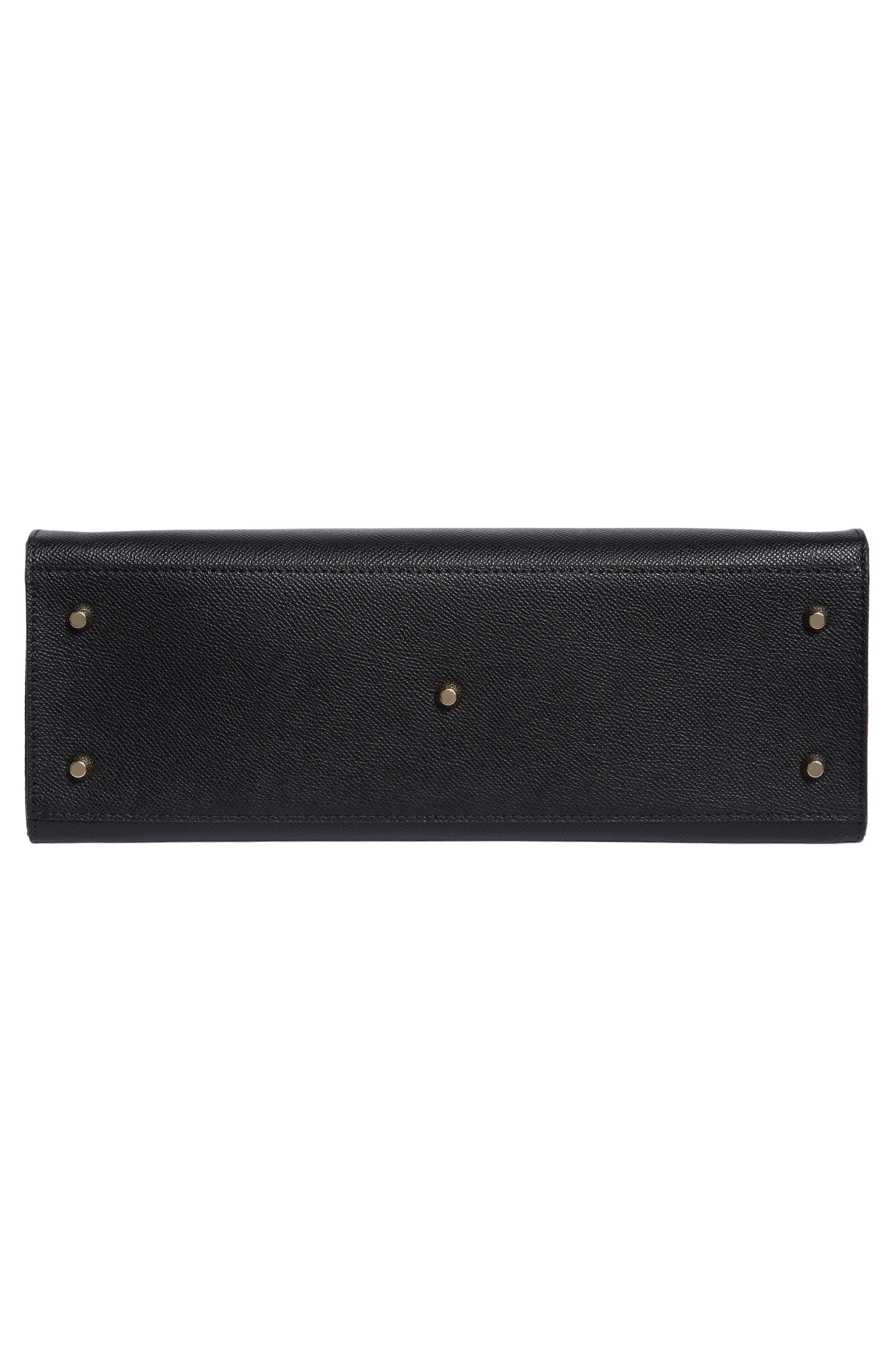 Metropolis Leather Tote Bag, Alternate, color, NERO