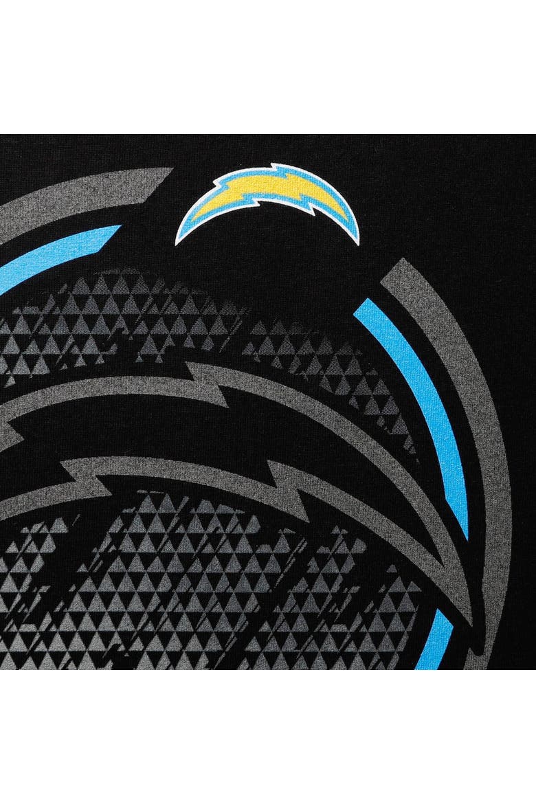 Men's Fanatics Branded Black Los Angeles Chargers Big & Tall Color Pop T-Shirt, Alternate, color, Black