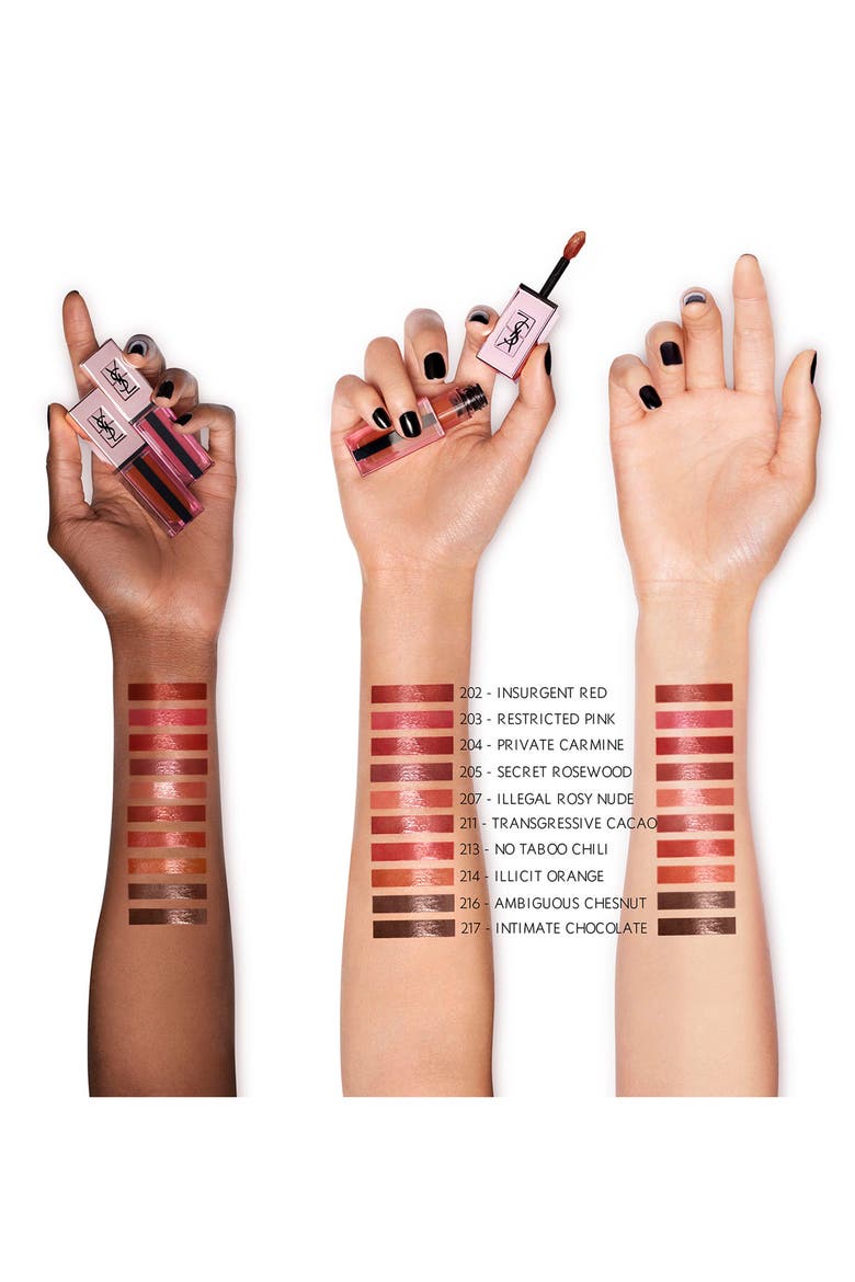 Water Stain Glow Lip Stain, Alternate, color, 211 TRANSGRESSIVE CACAO