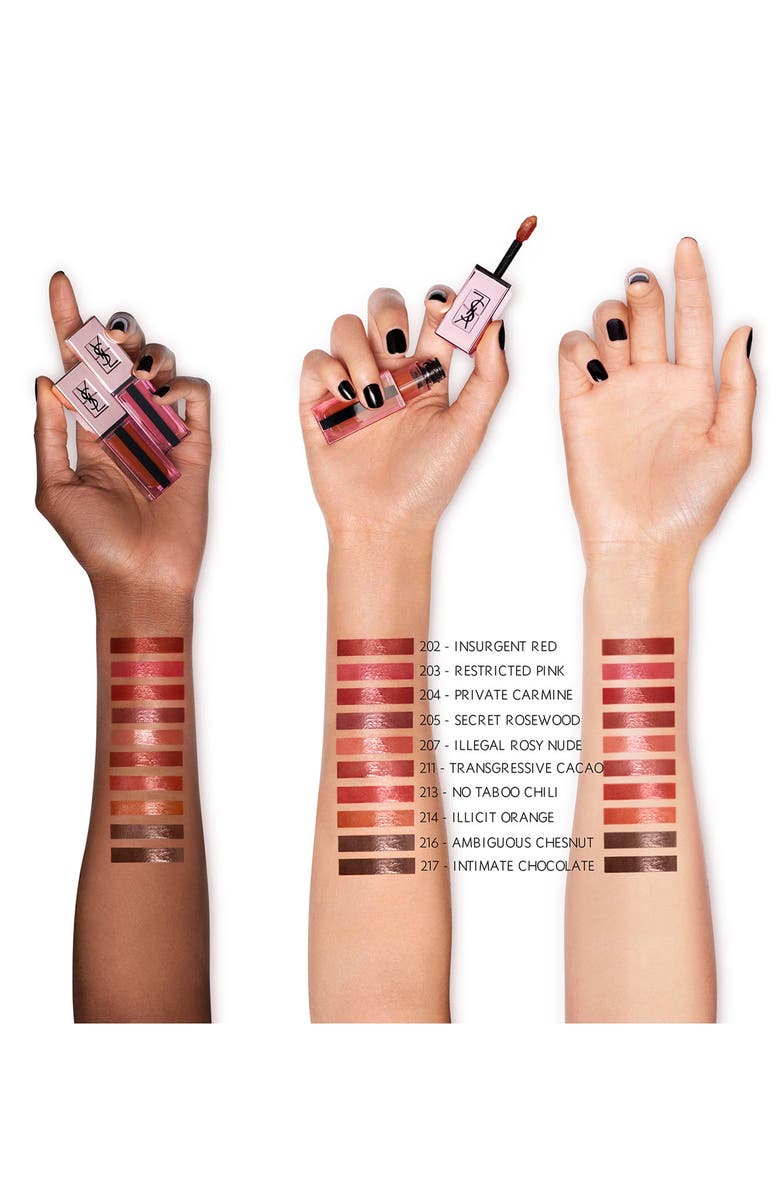 Yves Saint Laurent Water Stain Glow Lip Stain, Alternate, color, 