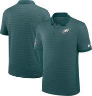 Nike Men's Nike Midnight Green Philadelphia Eagles Sideline Victory Stripe Performance Polo