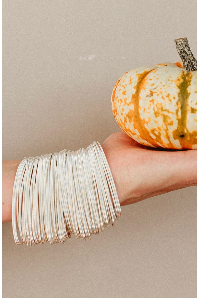 Dia Sterling Bracelets, Alternate, color, SILVER