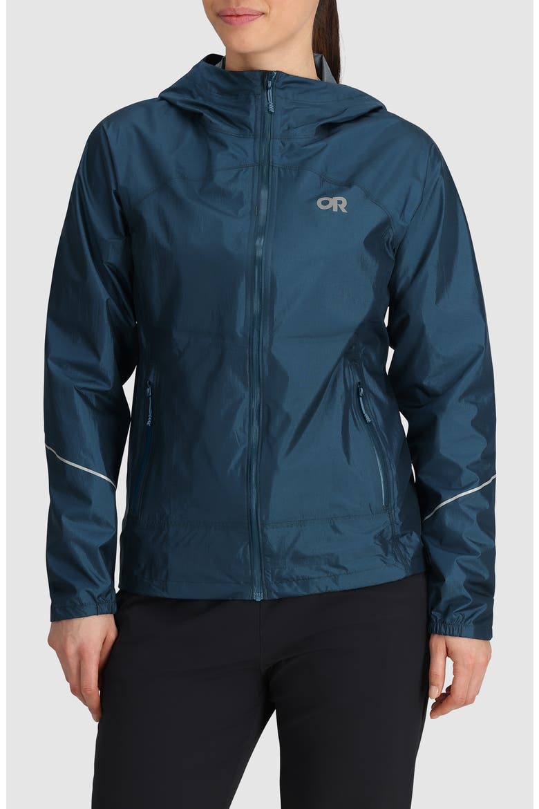 Helium Rain Ultralight Jacket, Main, color, HARBOR