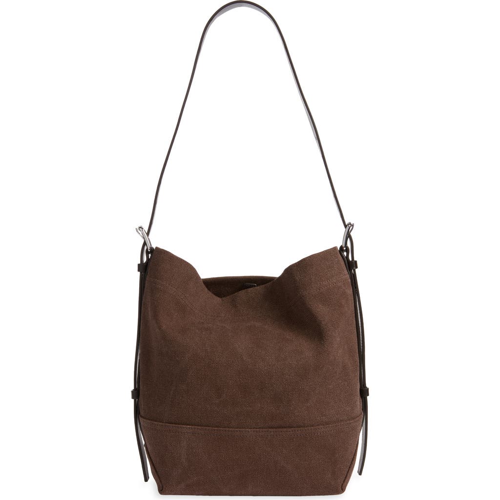 Lemaire Small Belted Tote in Dark Chocolate at Nordstrom