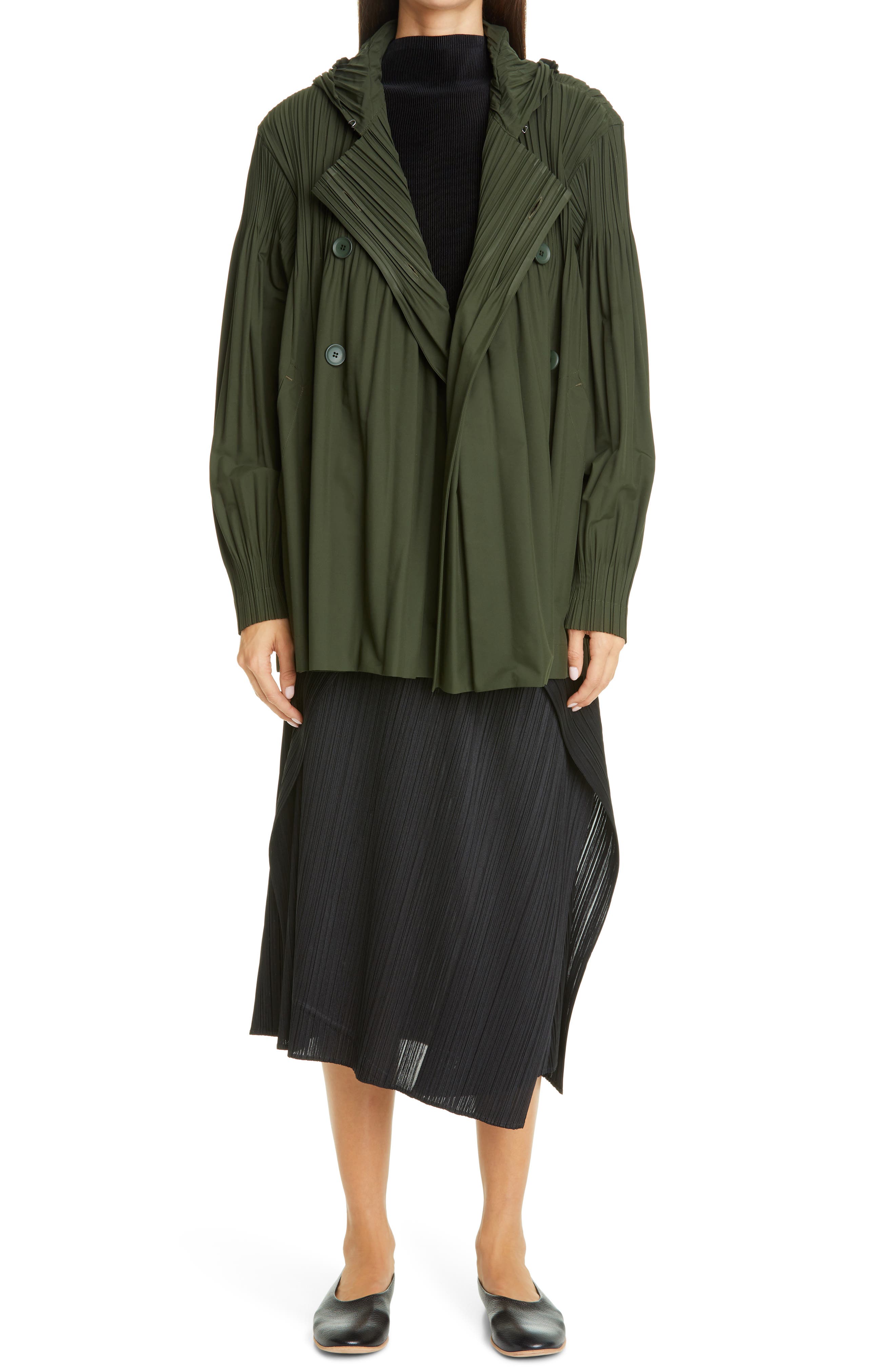 Mist Basics Funnel Neck Top (Women) | Nordstrom