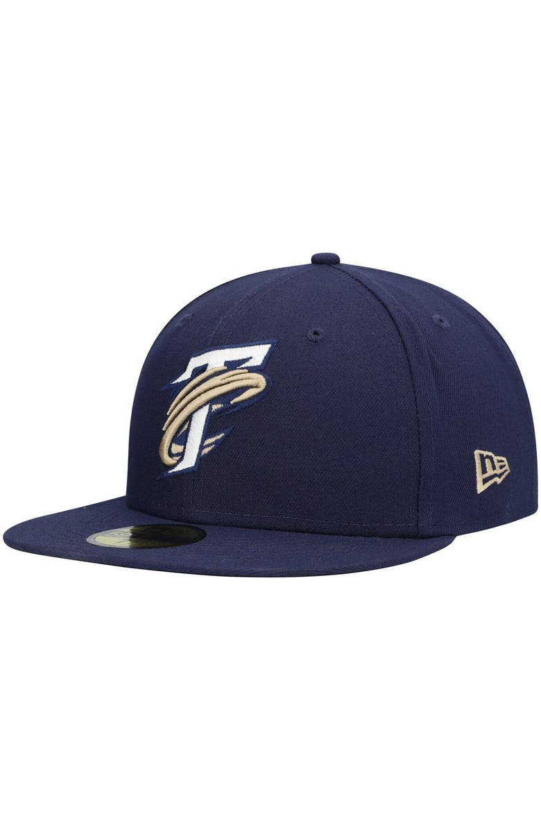 New Era Men's New Era Navy Tri-City Dust Devils Authentic Collection Team Home 59FIFTY Fitted Hat, Main, color, Navy