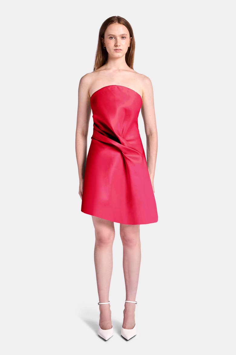Kate Liquid Mini Dress, Alternate, color, Raspberry