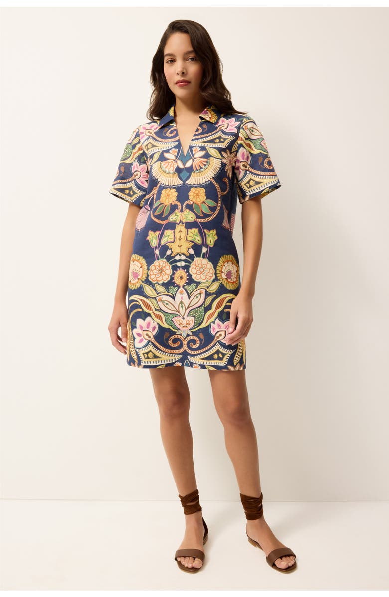 Marie Oliver Dede Dress, Main, color, Neptune