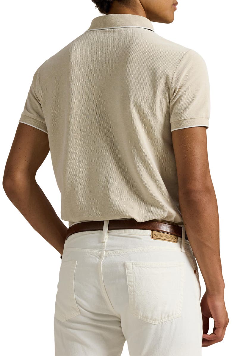 Polo Ralph Lauren Classic Fit Cotton Piqué Polo, Alternate, color, Classic Khaki/ White