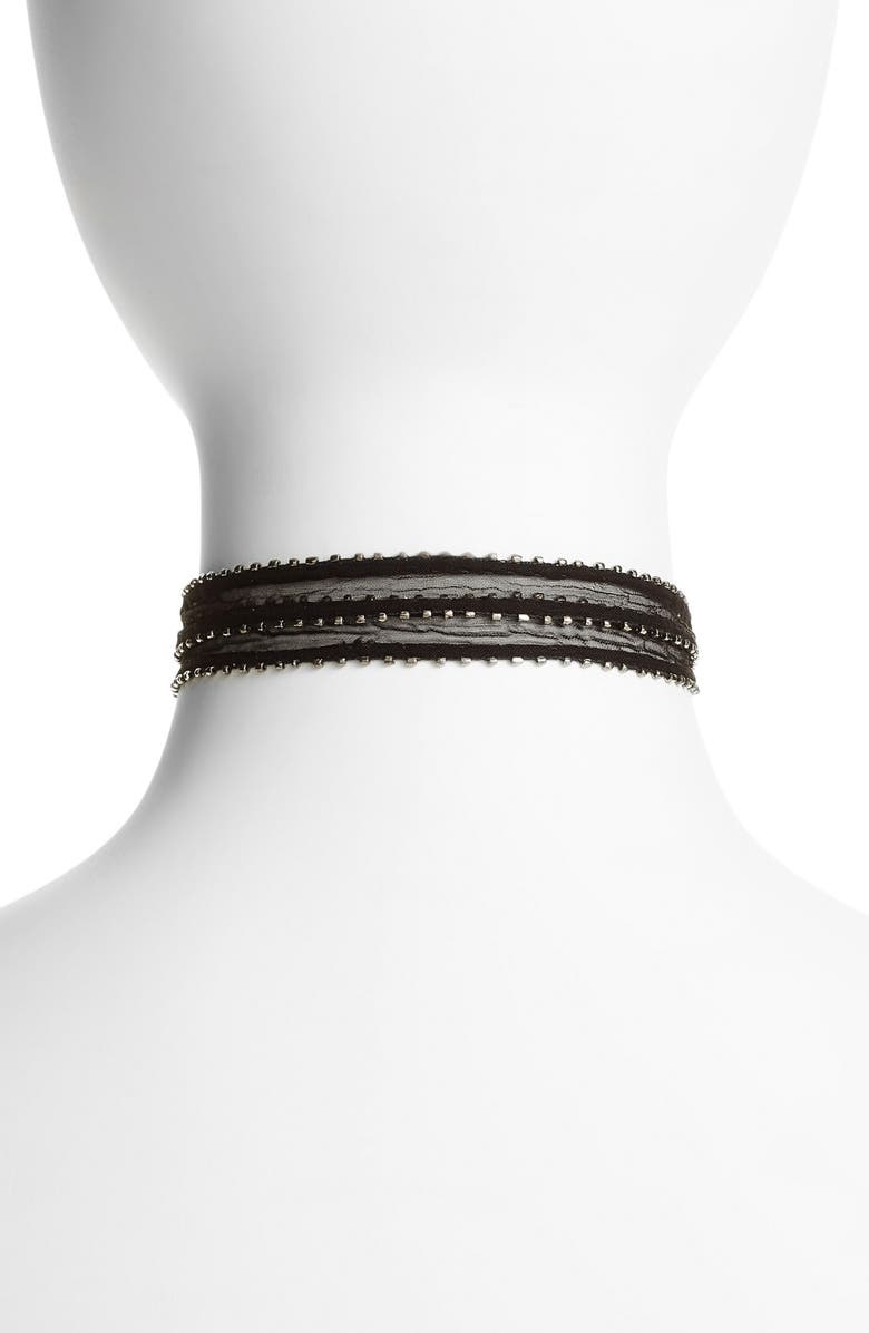 Chan Luu Chiffon Tie Necklace, Alternate, color,