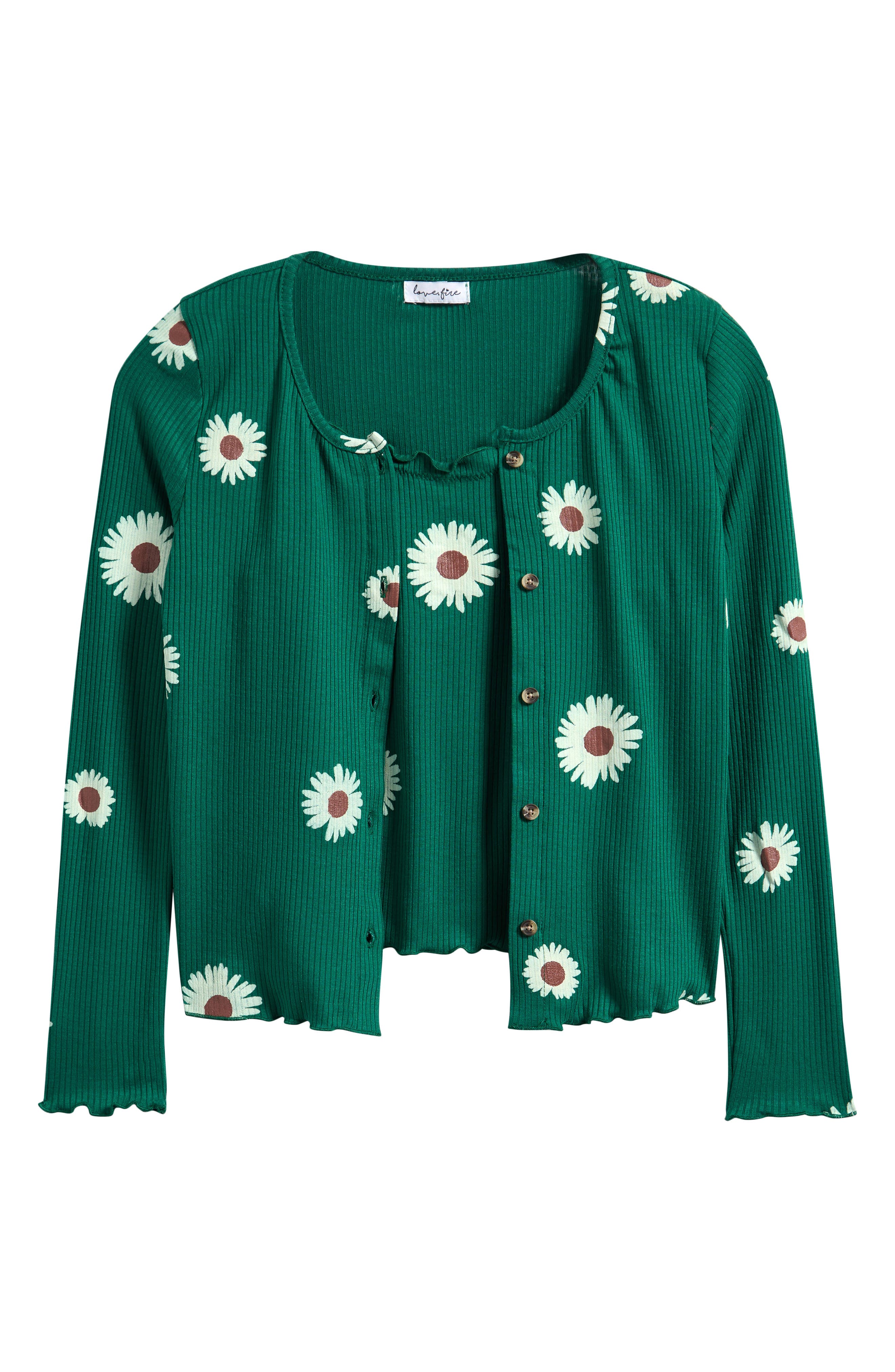 selected GREEN FLORAL