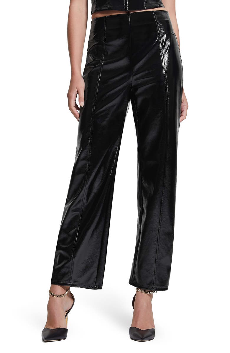 GUESS Monica Straight Leg Pants, Main, color, 