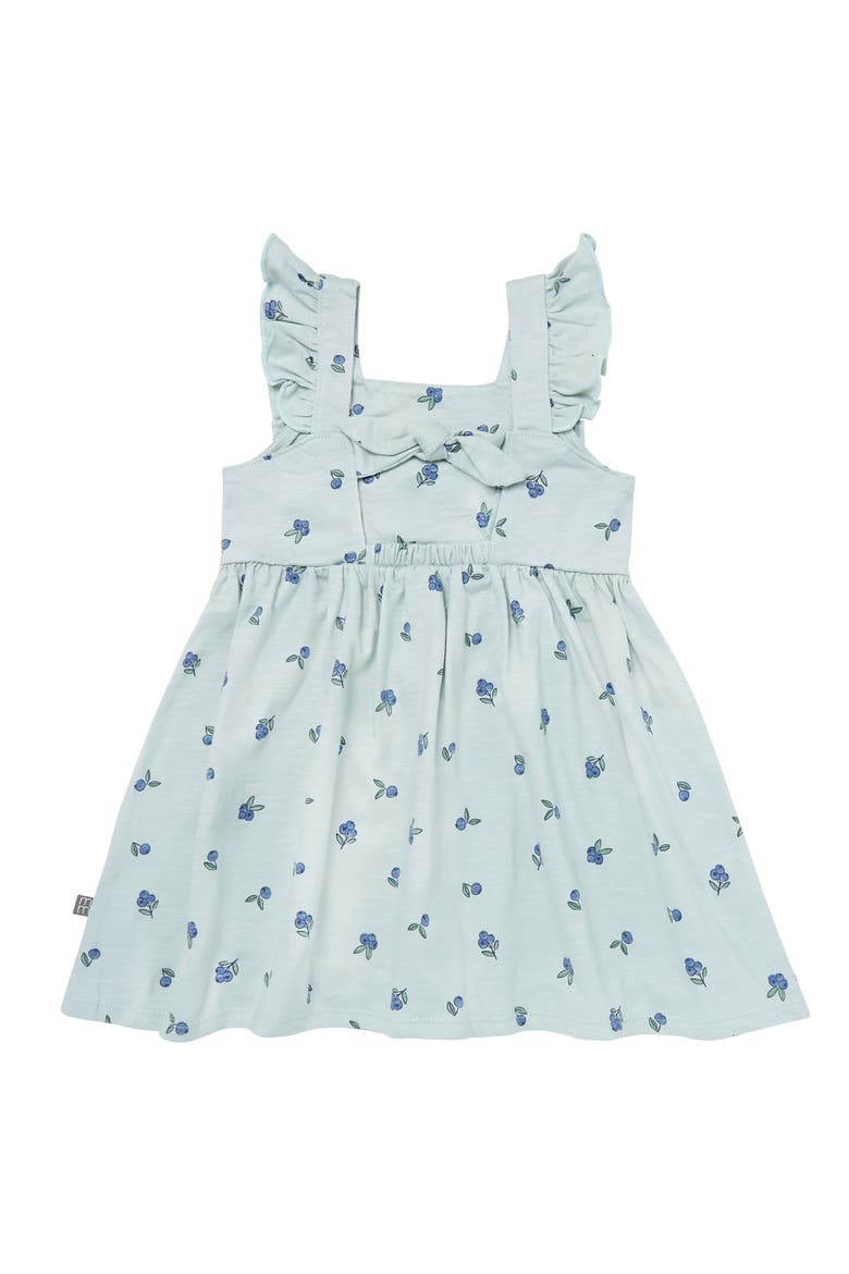 Bow Back Dress, Alternate, color, Blueberries