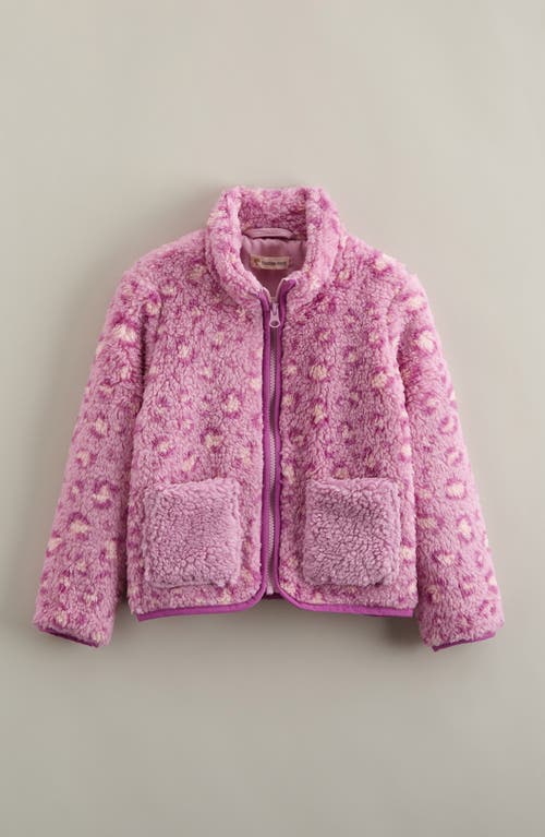 Tucker + Tate Kids' High Pile Fleece Jacket In Pink