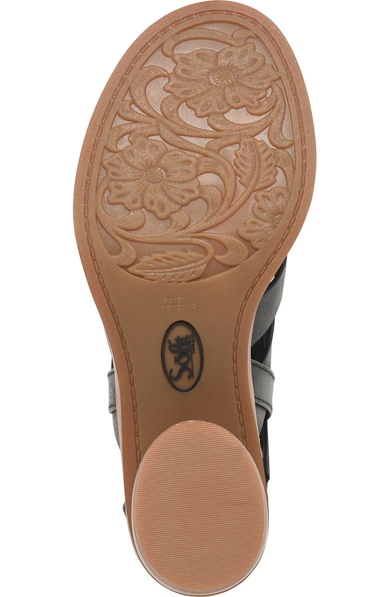 Söfft Carmen Strappy Sandal, Alternate, color, Black