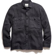 Billy Reid Linen Carpenter Overshirt