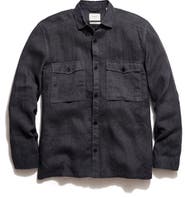 Billy Reid Linen Carpenter Overshirt