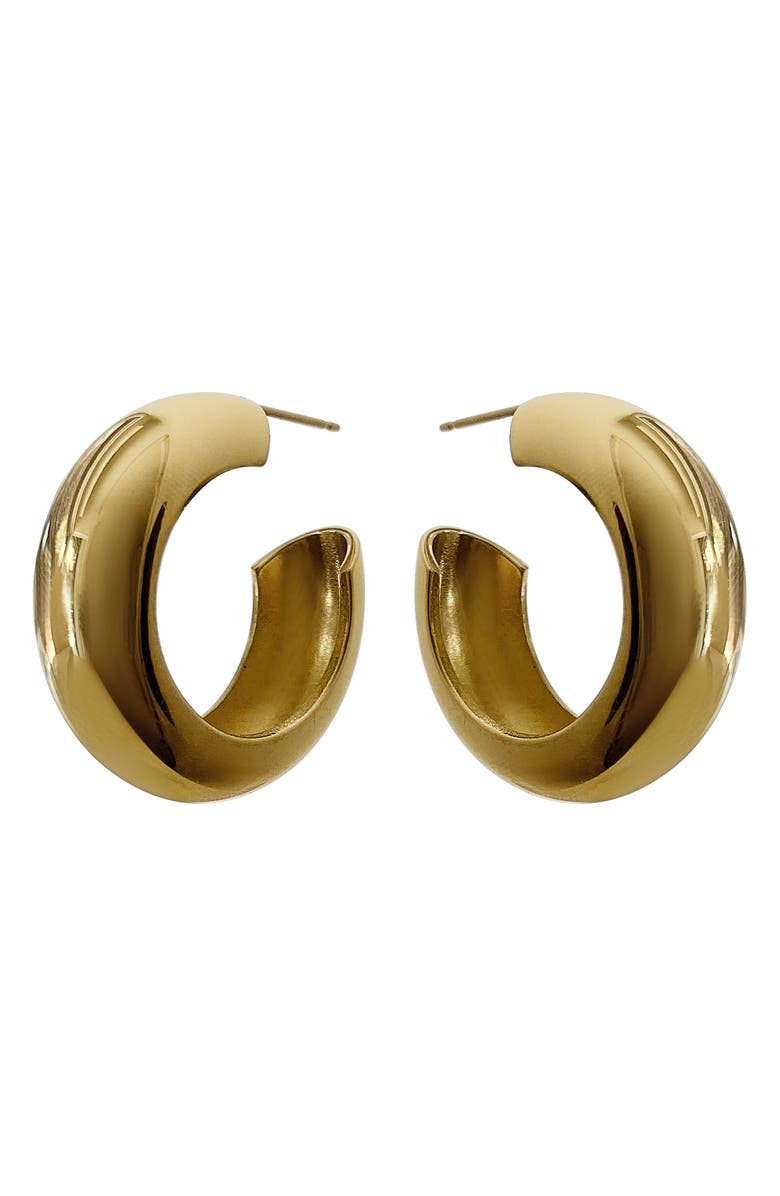 Laura Lombardi Cusp Hoop Earrings, Main, color,