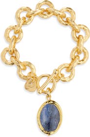 Karine Sultan Interlinked Kyanite Bracelet