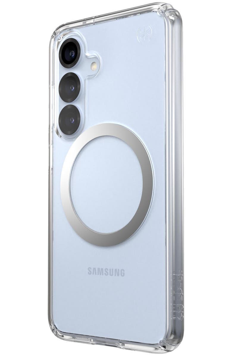 Speck Presidio Perfect Clear Case with Magnet for Samsung Galaxy S25, Alternate, color, Clear