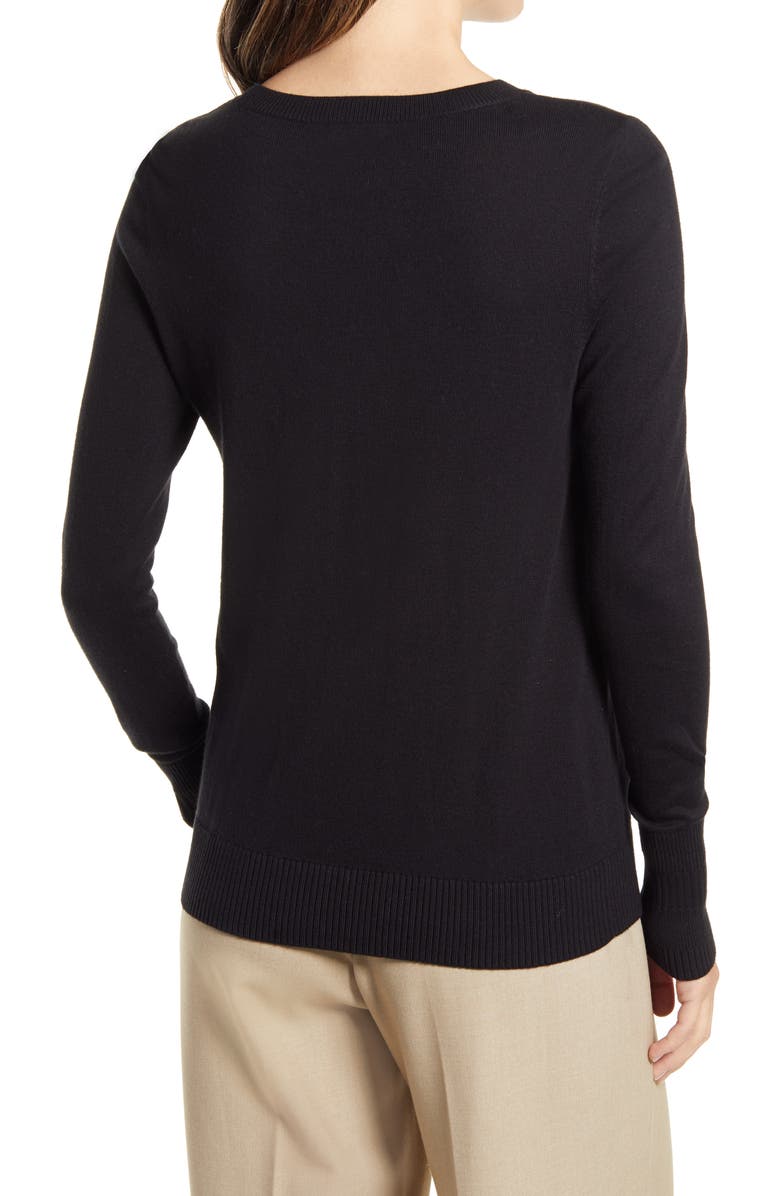 Halogen<sup>®</sup> Women's Crewneck Sweater, Alternate, color,