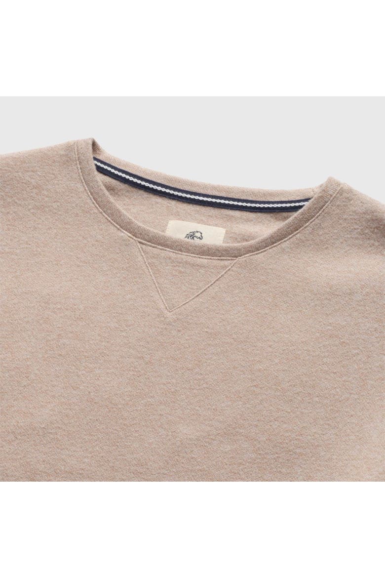 Butch Cashmist Crewneck, Alternate, color, camel heather