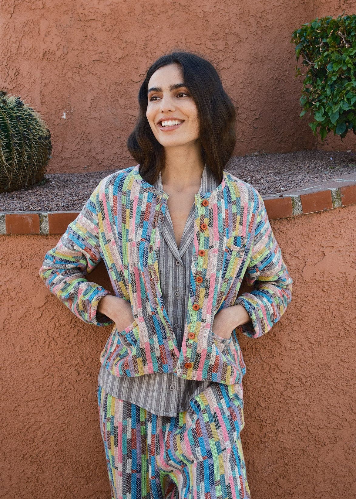 Maira Crew Neck Cardigan - image 2