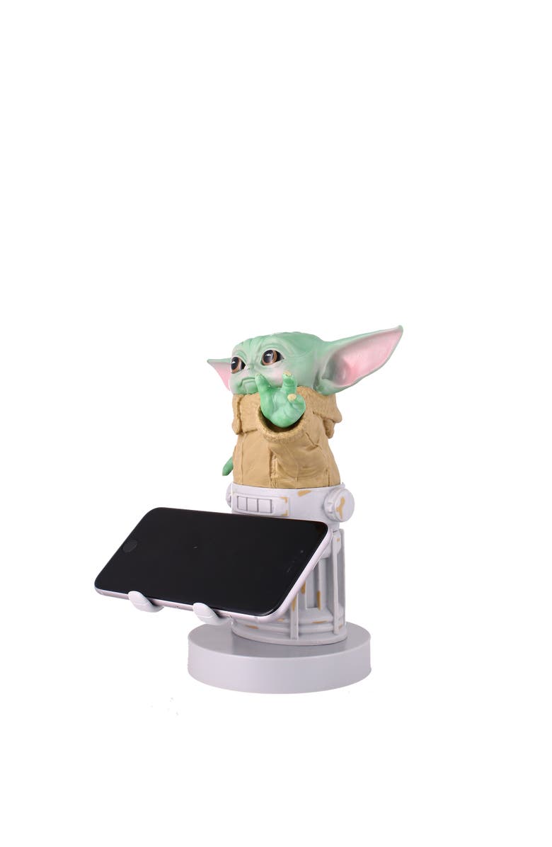 Exquisite Gaming Star Wars The Mandalorian The Child Mobile Phone & Gaming Controller Holder, Alternate, color, Multicolored
