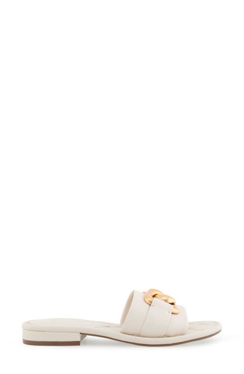 AEROSOLES AEROSOLES BIG CHARM LINK SLIDE SANDAL 