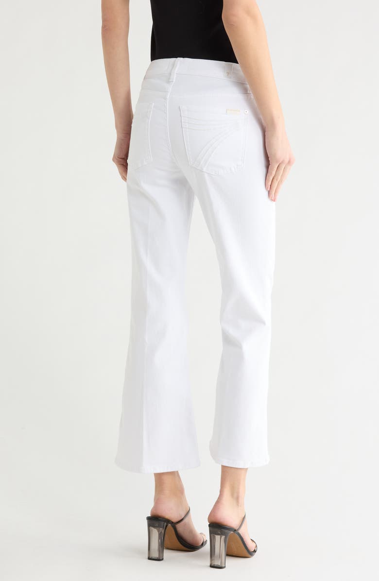 7 For All Mankind Dojo Mid Rise Ankle Flare Jeans, Alternate, color, Casablanca