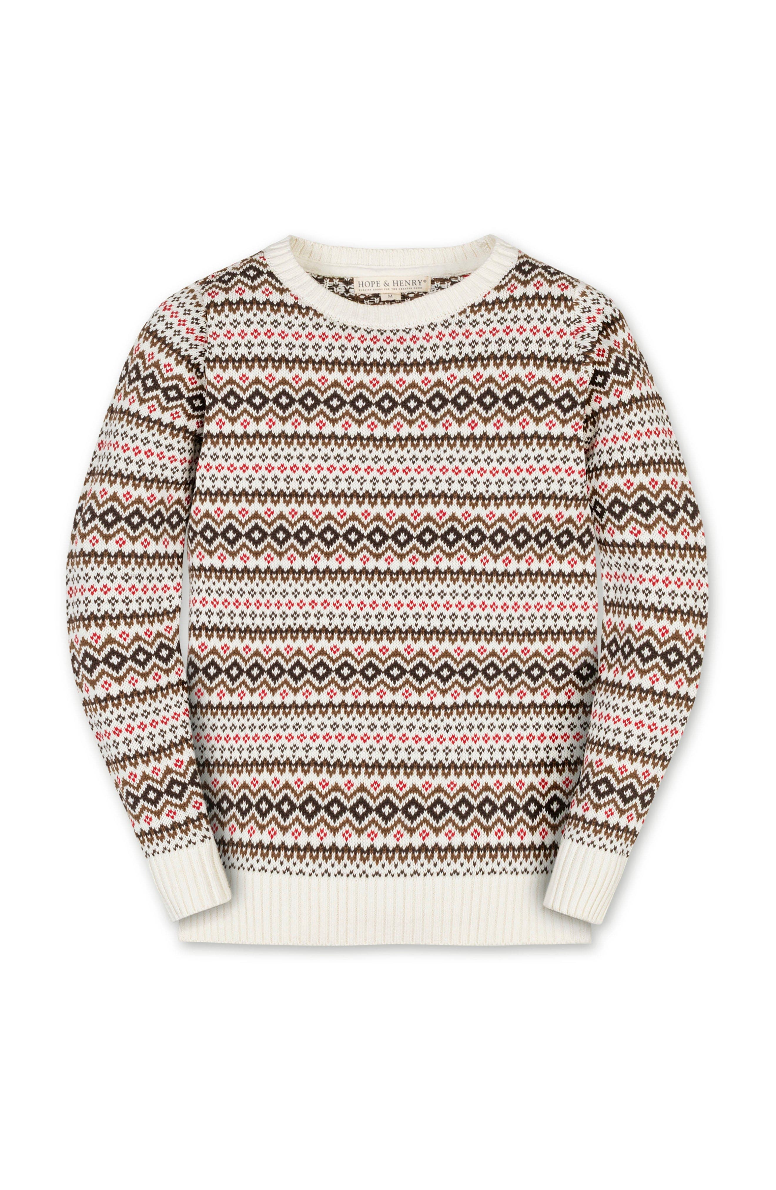 selected Ivory Fireside Fair Isle