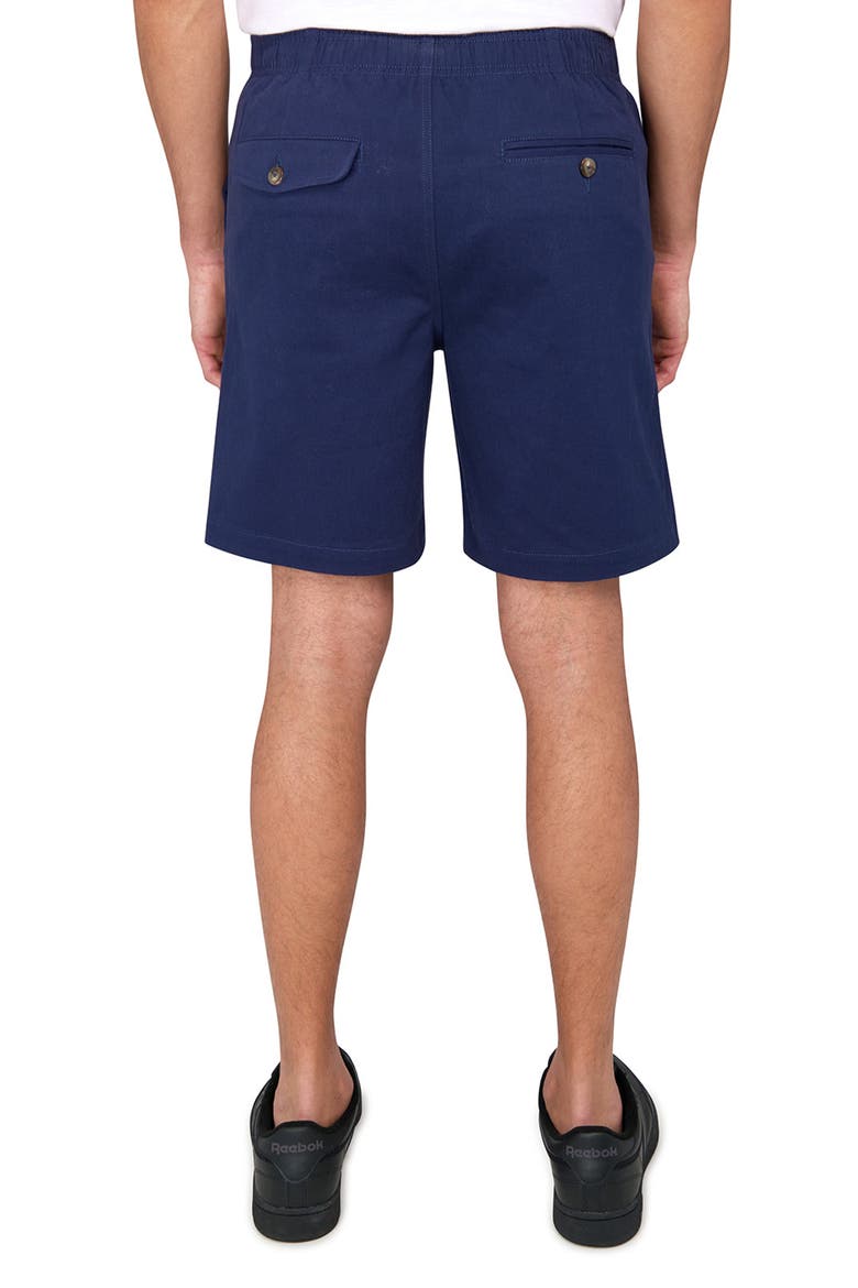 Slim Fit Solid Drawstring Shorts, Alternate, color, NAVY