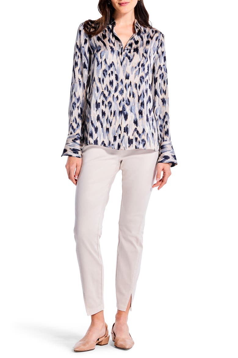Button-Up Shirt, Alternate, color, GREY MULTI
