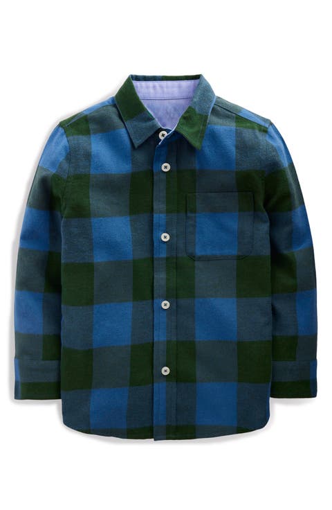 Kids' Cosy Cotton Check Shirt
