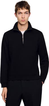 SANDRO Cotton sweatshirt